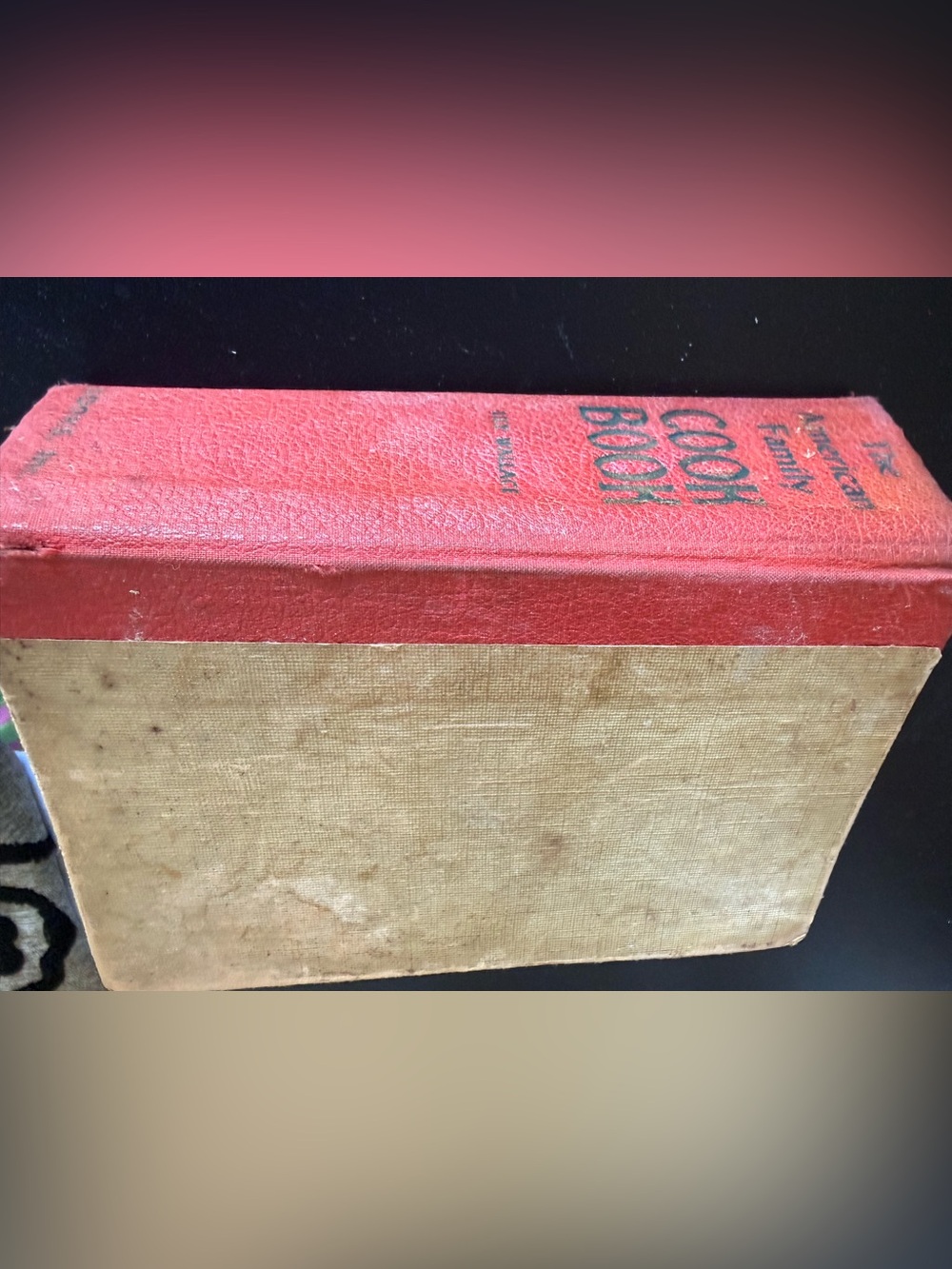 Vintage 1950 The American Family Cook Book Lily Wallace Hardcover